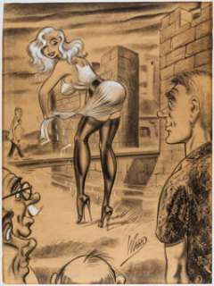 Ward, Bill | Bill Ward - Humorama Single Panel Gag Cartoon Illustration Original Art (Humorama, c. 1950s).... | Heritage