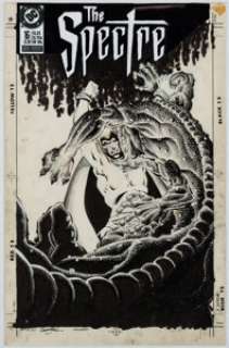 Wozniak, Chris | Chris Wozniak The Spectre #16 Cover Original Art (DC, 1988).... | Heritage