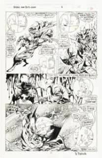 Parker, Rick | Rick Parker and Tom Morgan Beavis & Butt-Head #2 Story Page 15 Wolverine Original Art (Marvel, 1994).... | Heritage