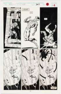 Bagley, Mark | Mark Bagley and Larry Mahlstedt The Amazing Spider-Man #397 Story Page 4 Original Art (Marvel, 1995).... | Heritage