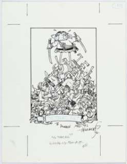 Aragonés, Sergio | Sergio Aragonés Groo Trading Card #151 "Is That All?" Illustration Original Art (Wildstorm, 1996).... | Heritage