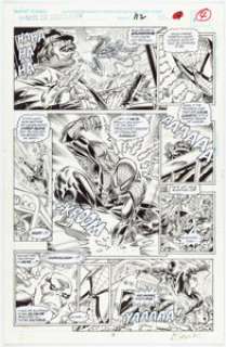 Saviuk, Alex | Alex Saviuk and Stephen Baskerville Web of Spider-Man #112 Story Page 4 Original Art (Marvel, 1994).... | Heritage