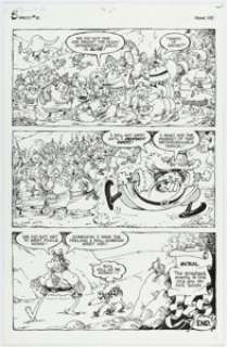 Aragonés, Sergio | Sergio Aragonés Groo #8 Story Page 28 Original Art (Image, 1995).... | Heritage