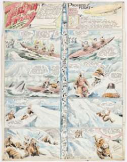 Forrest, Hal | Hal Forrest Tailspin Tommy #175 Sunday Comic Strip Original Art dated 2-19-1933 (Bell Syndicate, 1933).... | Heritage