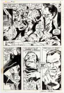 Gene Colan And Joe Sinnott | Captain America #123 Story Page 5 Original Art (Marvel, 1970).... | Heritage