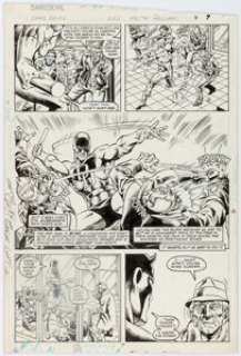 Keith Pollard And Danny Bulanadi | Daredevil #242 Story Page 7 Original Art (Marvel, 1987).... | Heritage