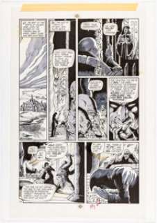 Kent Burles and Jack Torrance - The Adventurers #10 Story Page 22 Original Art (Adventure Publications, 1987).