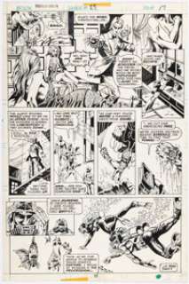 Paul Gulacy Master of Kung Fu #29 Story Page 17 Original Art (Marvel, 1975). | Heritage