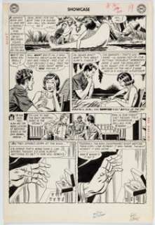 Gil Kane and Murphy Anderson Showcase #36 Story Page 2 Original Art (DC, 1962). | Heritage