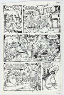 Sergio Aragonés Groo the Wanderer #28 Story Page 12 Original Art (Marvel, 1987). | Heritage