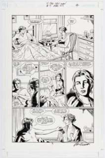 Pia Guerra and José Marzán Jr. Y: The Last Man #7 Story Page 4 Original Art (DC, 2002). | Heritage
