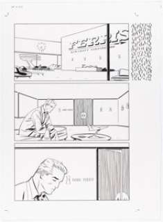 Darwyn Cooke DC: The New Frontier #4 Story Page 17 Original Art (DC, 2004). | Heritage