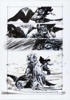 Gerardo Zaffino Rumble #16 Story Page 5 Original Art (Image, 2019).