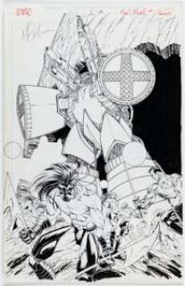 Mike S. Miller Wetworks #11 Splash Page 14 Original Art (Image, 1995).