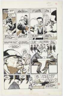 Howard Chaykin American Flagg #21 Story Page 11 Original Art (First, 1985). | Heritage