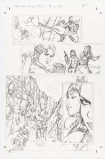 Adriana Melo Star Wars: Empire #32 Story Page 15 Original Art (Dark Horse, 2005).