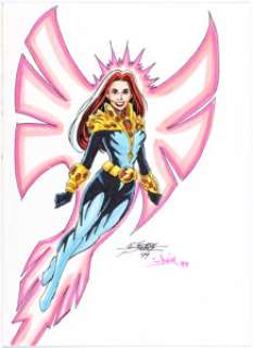 George Pérez and Tod Smith Thunderbolts #1 Songbird Variant Cover Original Art (Marvel, 2024).