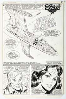 Don Heck Wonder Woman #323 Story Page 4 Original Art (DC, 1985). | Heritage