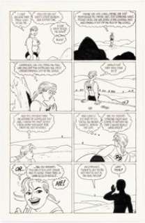 Jaime Hernandez Penny Century #6 Page 13 Maggie Original Art (Fantagraphics, 1999). | Heritage