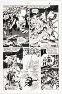John Buscema and Tom Palmer The Avengers #277 Story Page 5 Original Art (Marvel, 1987). | Heritage