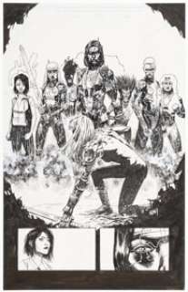 Adam Gorham New Mutants: Dead Souls #6 Story Page 12 Original Art (Marvel, 2018). | Heritage