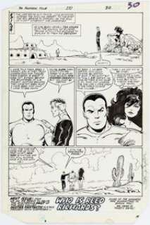 John Byrne Fantastic Four #270 Story Page 22 Original Art (Marvel, 1984). | Heritage
