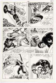 John Buscema and Tom Palmer The Avengers #299 Story Page 16 Original Art (Marvel, 1989). | Heritage
