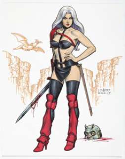 Joseph Michael Linsner - Taarna Illustration Original Art (2017). | Heritage