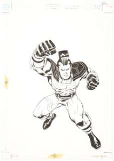 Tom Grummett and Karl Kesel Superboy #1,000,000 Cover Original Art (DC, 1998). | Heritage