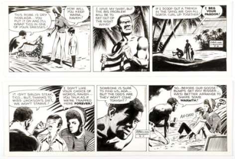 Al McWilliams Dateline: Danger! Consecutive Daily Comic Strips Original Art Group of 2 (Field Enterprises, 1970). (Total: 2 Original Art)