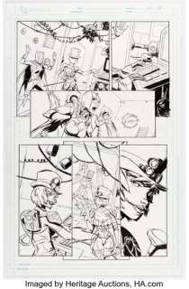 Sanford Greene Ame-Comi: Batgirl #2 Story Page 9 Original Art (DC, 2012).