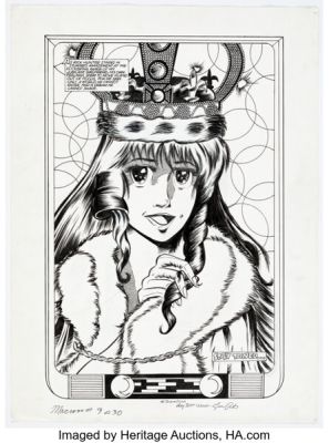 Reggie Byers Robotech: Macross #9 Story Page 26 Original Art (Comico, 1986).