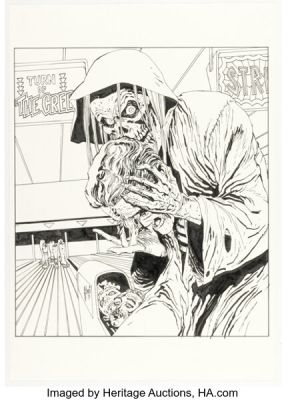 Guillem March Creepshow Volume 2 #3 Cover Original Art (Image, 2023).