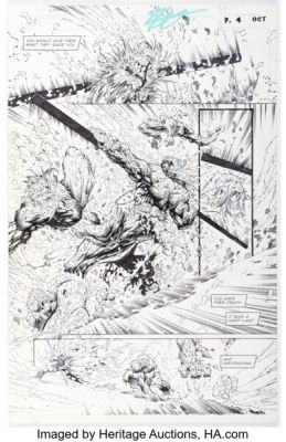 Stephen Platt and Marlo Alquiza Prophet #2 Story Page 4 Original Art (Image, 1995). | Heritage
