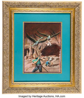 Gold Key Artist Flash Gordon #28 Cover Painting Original Art (Whitman/Gold Key, 1980). | Heritage