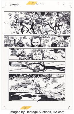 Richard Corben Heartthrobs #3 Story Page 4 Original Art (DC/Vertigo, 1999). | Heritage