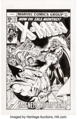 Bob Layton The X-Men #112 Cover Re-Creation Original Art (2014). | Heritage