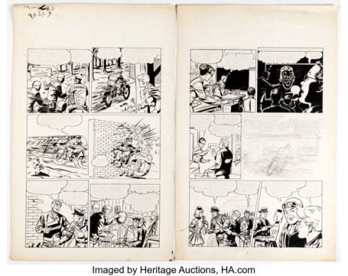 DC Artist Jimmy Olsen #91 Unused Story Pages Original Art Group of 2 (DC, 1966). (Total: 2 Original Art) | Heritage