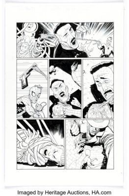 Ryan Ottley and Cliff Rathburn Amazing Spider-Man #13 (814) Story Page 11 Original Art (Marvel, 2019). | Heritage