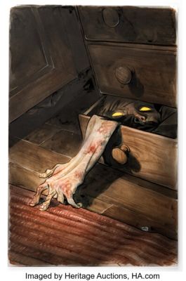 Tyler Crook Harrow County #1 Cover Original Art (Dark Horse, 2015).