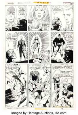 Dick Dillin and Frank McLaughlin Justice League of America #124 Story Page 15 Original Art (DC, 1975). | Heritage