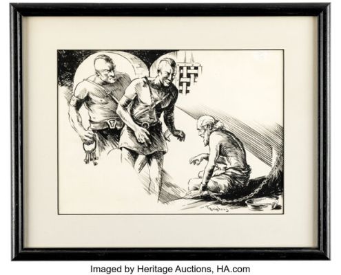 Charles Brigham - Fantasy Themed Illustration Original Art (undated). | Heritage