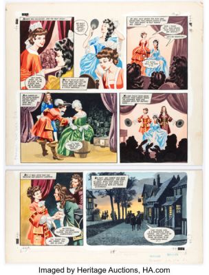 Ron Embleton Princess #7-25-64 Story Page Original Art (Fleetway Publications, 1964). (Total: 2 Original Art)