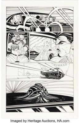 Tradd Moore All-New Ghost Rider #3 Story Page 15 Original Art (Marvel, 2014). | Heritage