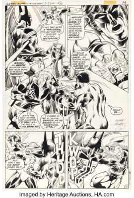 Mike Grell and Bruce Patterson Green Lantern #108 Story Page 12 Original Art (DC, 1978). | Heritage