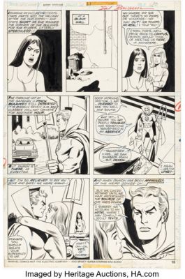 Sal Buscema and Joe Giella Marvel Spotlight #21 Son of Satan Story Page 6 Original Art (Marvel, 1975). | Heritage