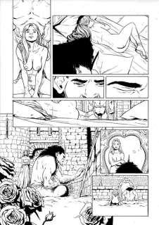 Trif - planche originale "La Belle et la Bete 2" - EO | Catawiki