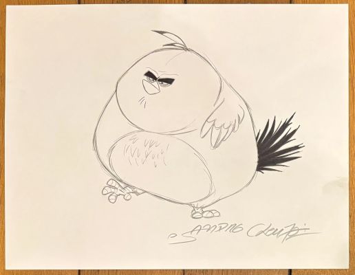 Animation Angry... | Lot 195 - ANIMATION ANGRY BIRDS LE FILM Studio Rovio Entertainment... | Vermot et Associés
