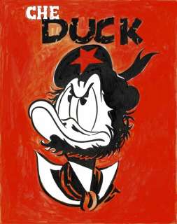 Che Duck - Original Painting - Tony Fernandez - Art acrylique | Catawiki