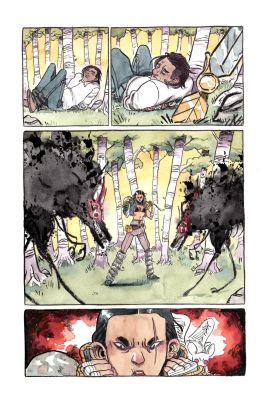 Morgan Beem | Author Immortal # 2 Page 15 | The Artist Bullpen